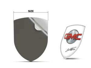 GMC Décalcos Vitre Auto Résistants Pro Qualité